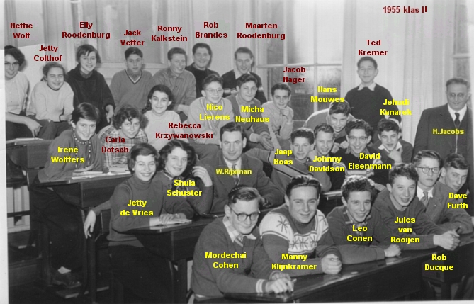 1955-klas II-met namen