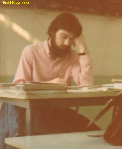1974-docent-Evert Kleyn