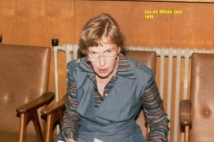 1978-1979-docent-Jos de Wilde